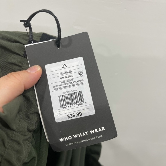 Who What Wear Relaxed Button Fly Ankle Trousers 3X - Picture 6 of 7